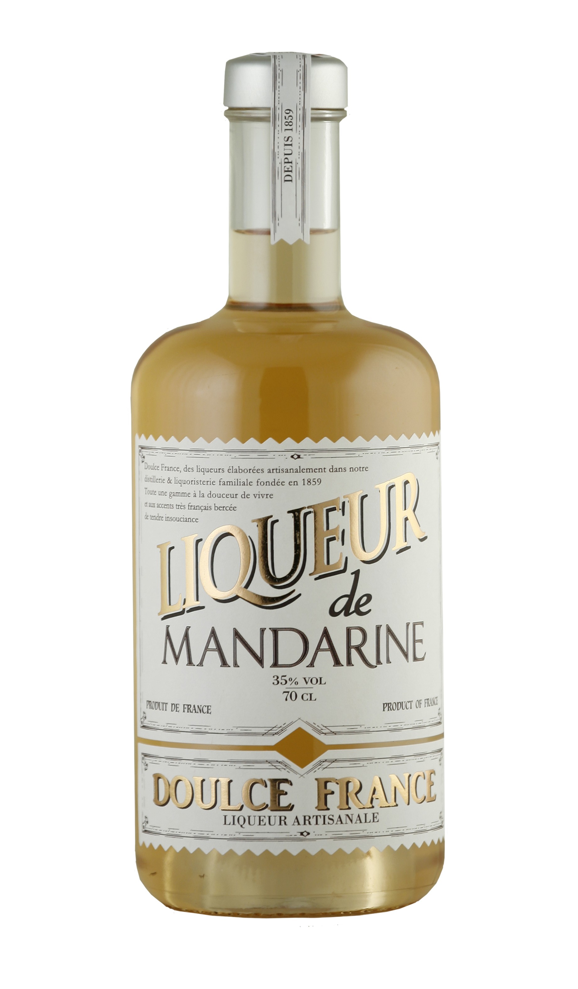 Liqueur de Mandarine 35% - 70cl - La Cave Lavalloise