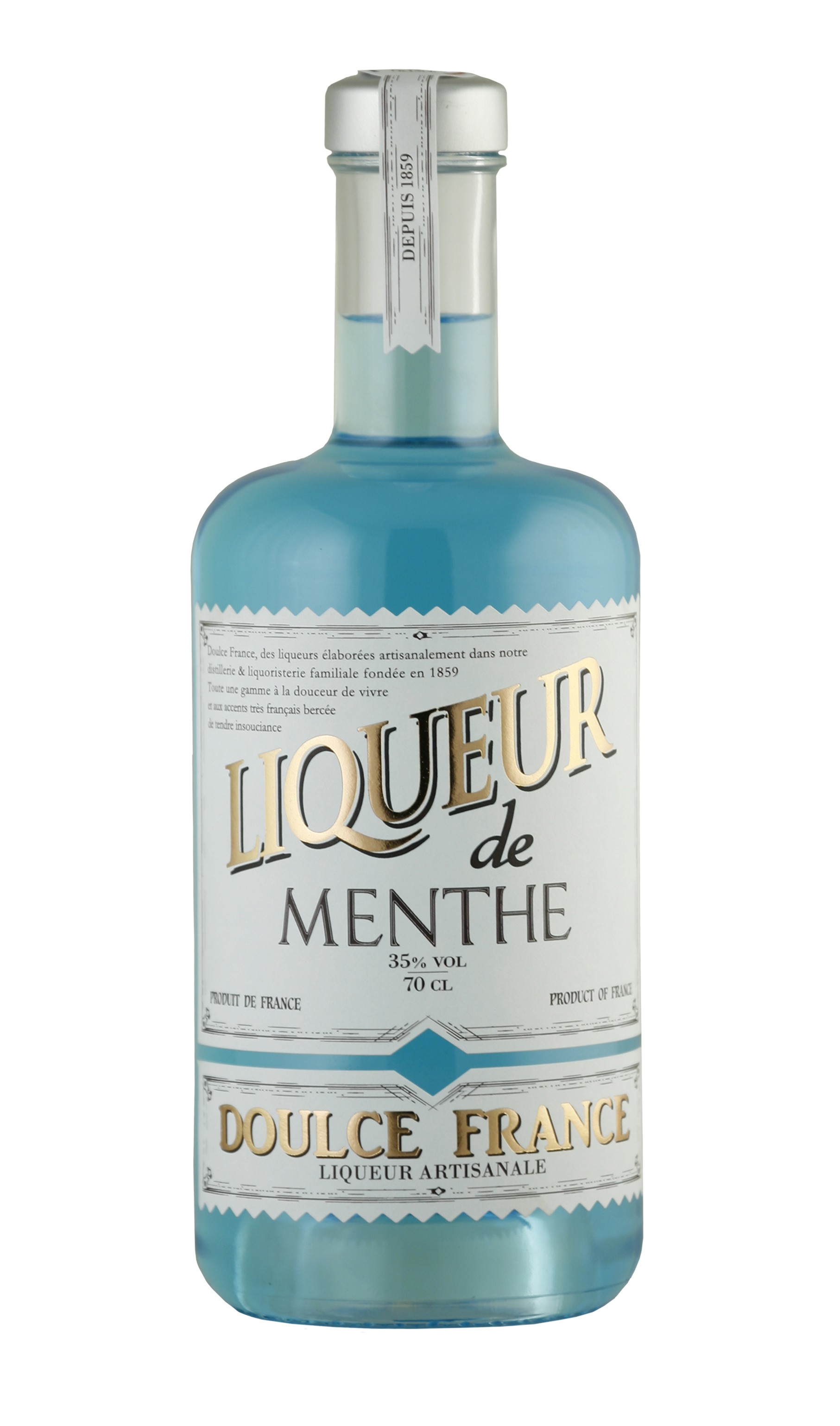 Liqueur de Menthe 35% 70cl - Distillerie Paul Devoille