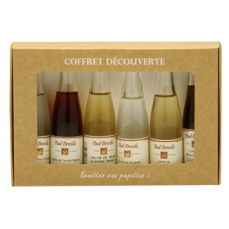 Cageonnette Eaux de vie / Liqueur / Crème  6x3cl
